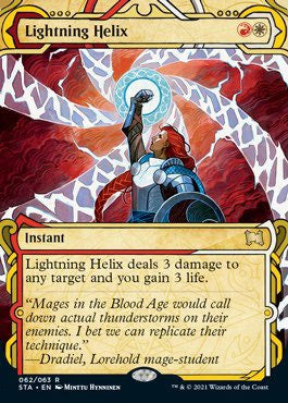 Lightning Helix (Foil Etched) [Strixhaven: Mystical Archive] | The Time Vault CA