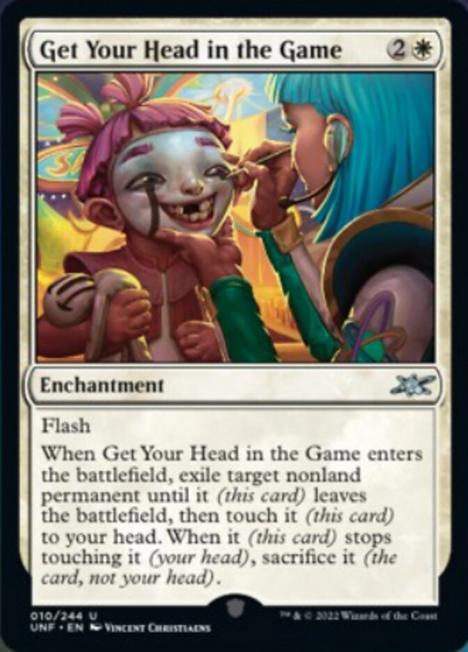 Get Your Head in the Game [Unfinity] | The Time Vault CA