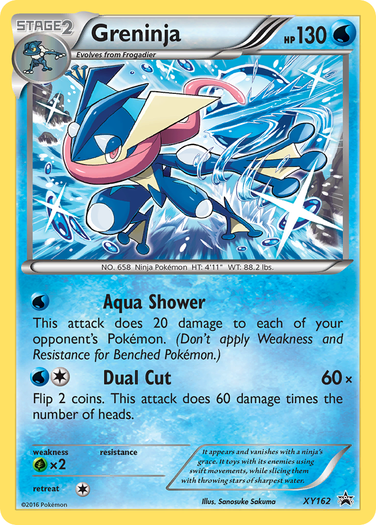 Greninja (XY162) [XY: Black Star Promos] | The Time Vault CA