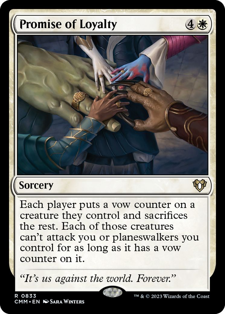 Promise of Loyalty [Commander Masters] | The Time Vault CA