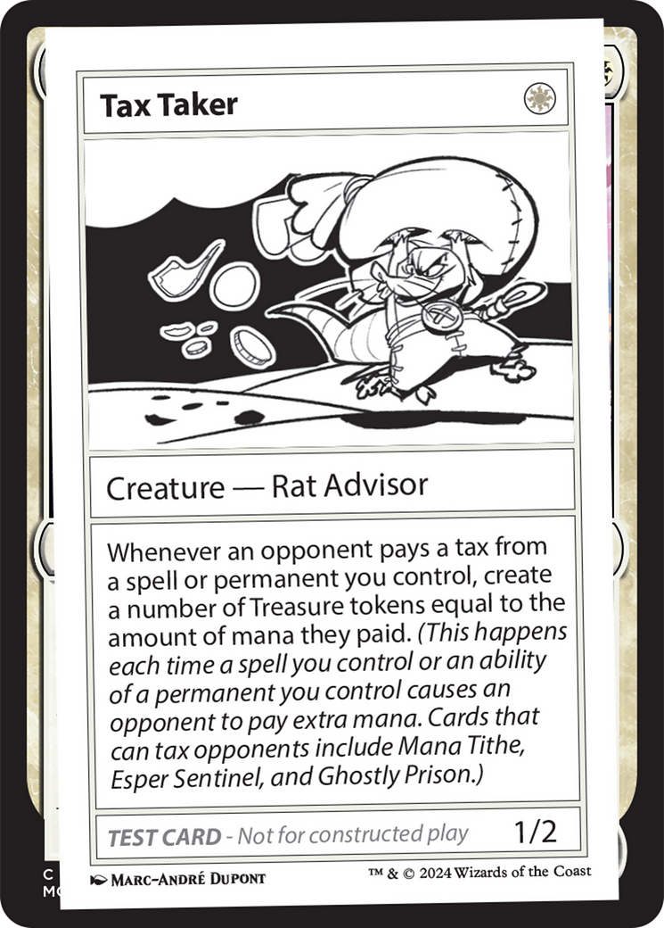 Tax Taker [Mystery Booster 2 Playtest Cards] | The Time Vault CA