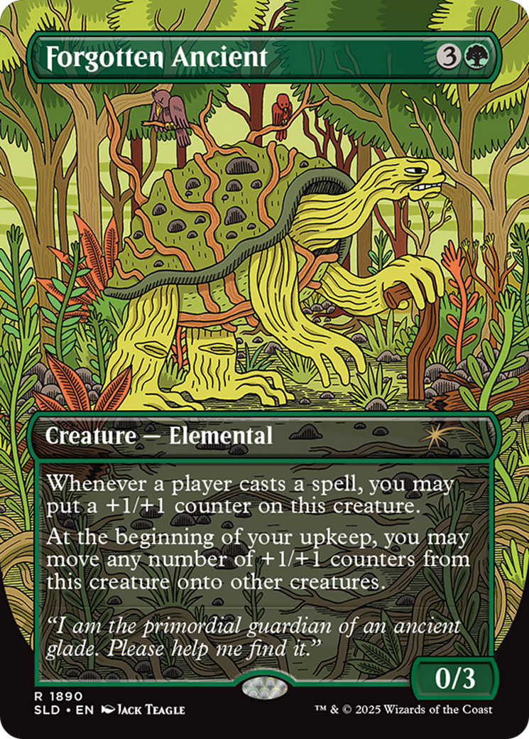 Forgotten Ancient (Rainbow Foil) [Secret Lair Drop Series] | The Time Vault CA