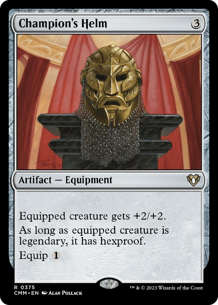 Champion's Helm [Commander Masters] | The Time Vault CA