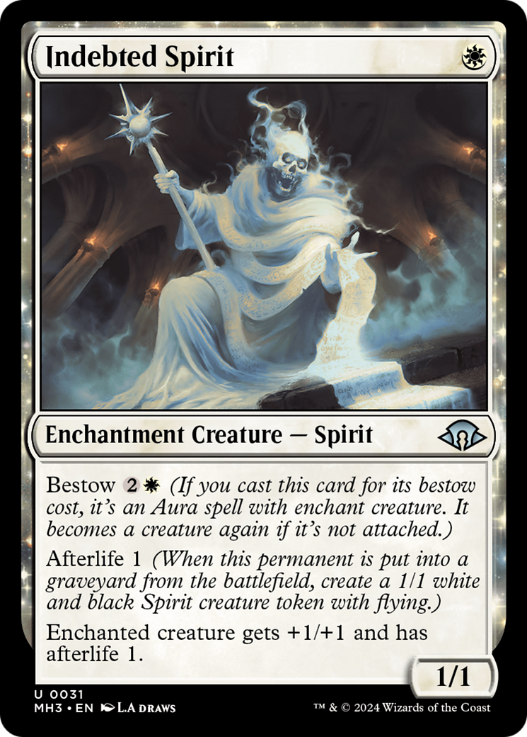 Indebted Spirit [Modern Horizons 3] | The Time Vault CA