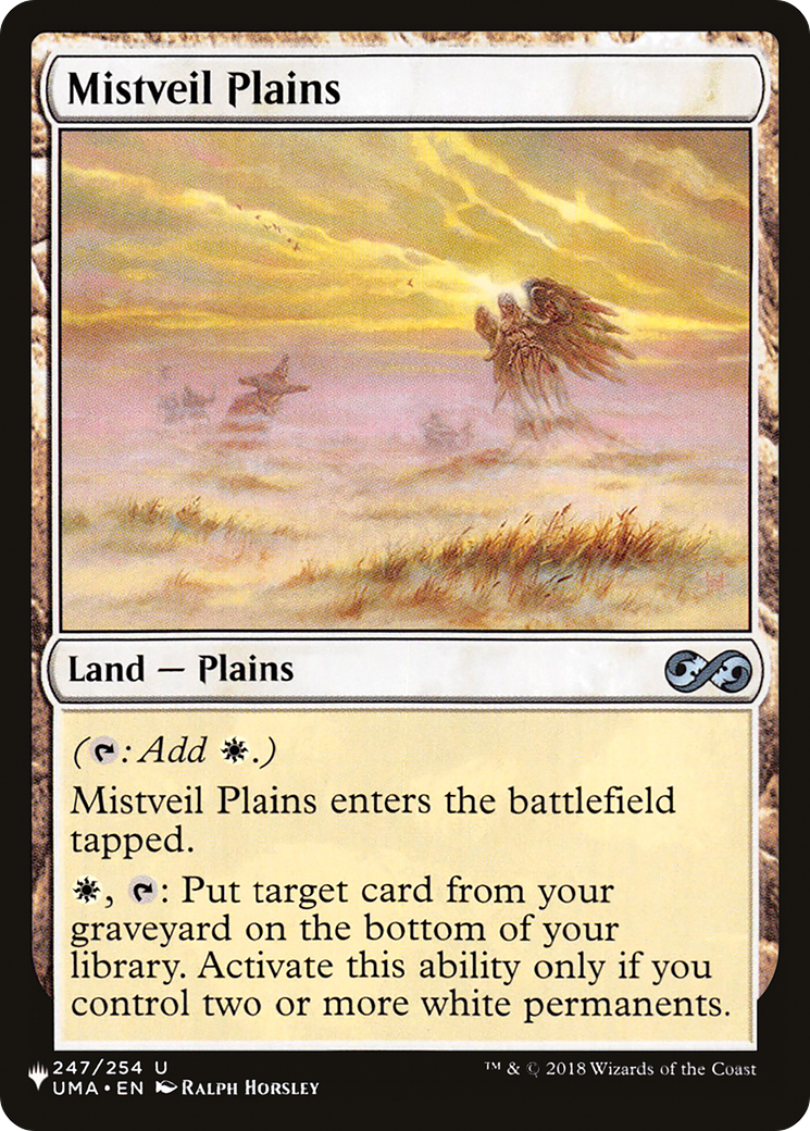 Mistveil Plains [The List] | The Time Vault CA