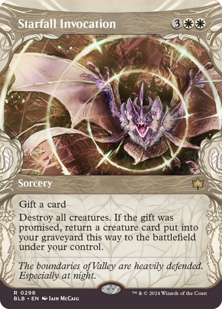 Starfall Invocation (Showcase) [Bloomburrow] | The Time Vault CA