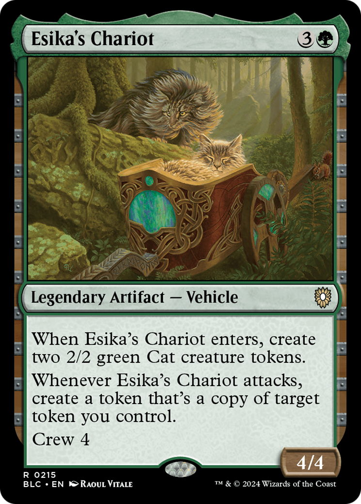 Esika's Chariot [Bloomburrow Commander] | The Time Vault CA