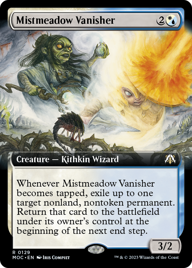 Mistmeadow Vanisher (Extended Art) [March of the Machine Commander] | The Time Vault CA