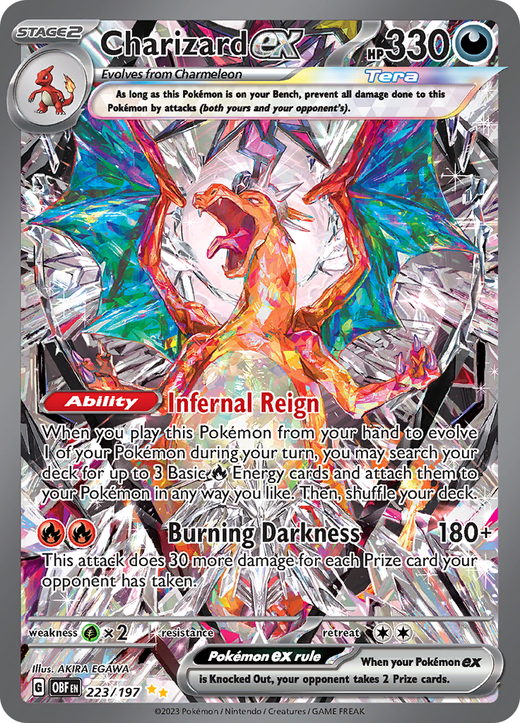 Charizard ex (223/197) [Scarlet & Violet: Obsidian Flames] | The Time Vault CA