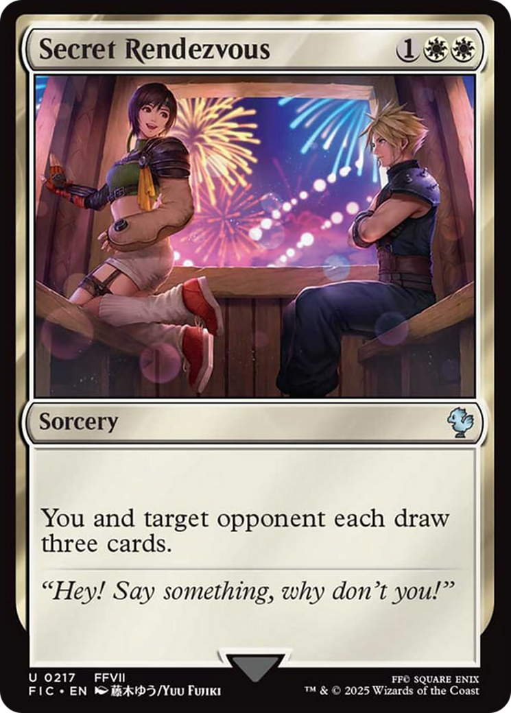 Secret Rendezvous (0217) [FINAL FANTASY Commander] | The Time Vault CA