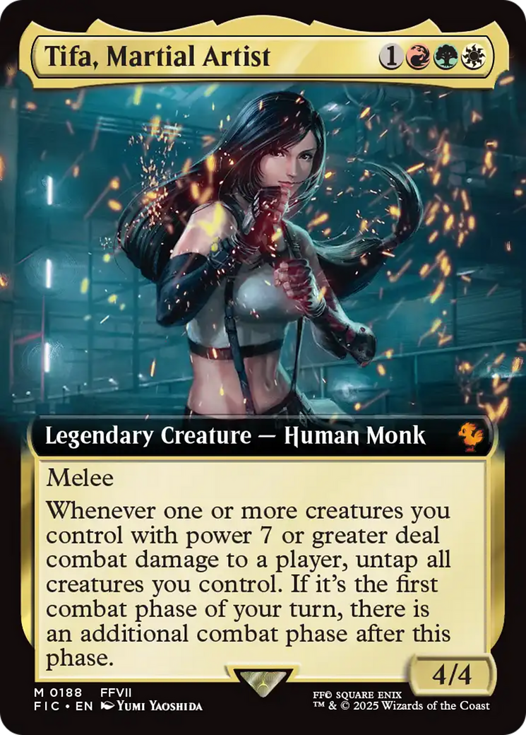 Tifa, Martial Artist (Extended Art) [FINAL FANTASY Commander] | The Time Vault CA