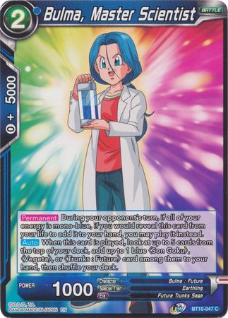 Bulma, Master Scientist (BT10-047) [Rise of the Unison Warrior 2nd Edition] | The Time Vault CA