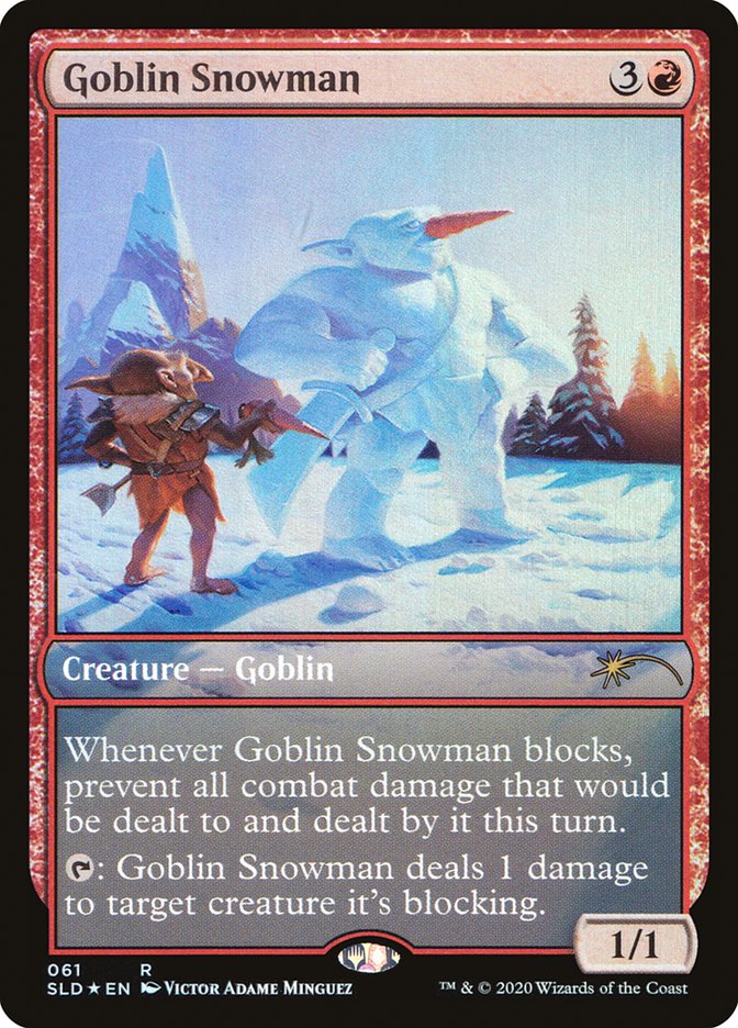 Goblin Snowman [Secret Lair Drop Series] | The Time Vault CA