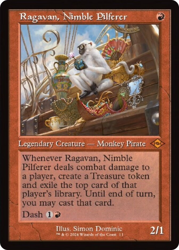 Ragavan, Nimble Pilferer (Retro) [Modern Horizons 2] | The Time Vault CA