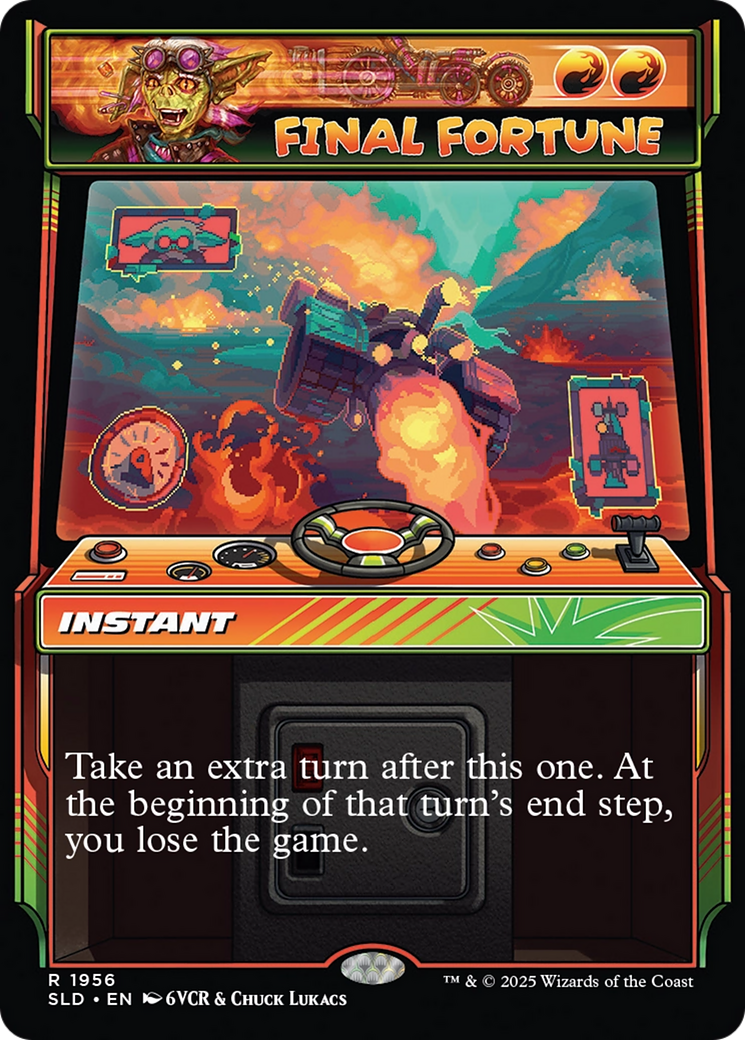 Final Fortune (Rainbow Foil) [Secret Lair Drop Series] | The Time Vault CA