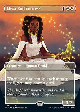 Mesa Enchantress (Borderless) [Secret Lair Drop Series] | The Time Vault CA