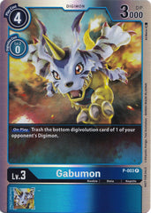 Gabumon [P-003] (Rainbow Foil) [Promotional Cards] | The Time Vault CA