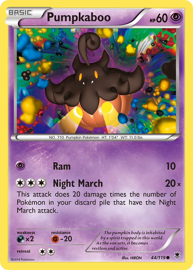 Pumpkaboo (44/119) [XY: Phantom Forces] | The Time Vault CA