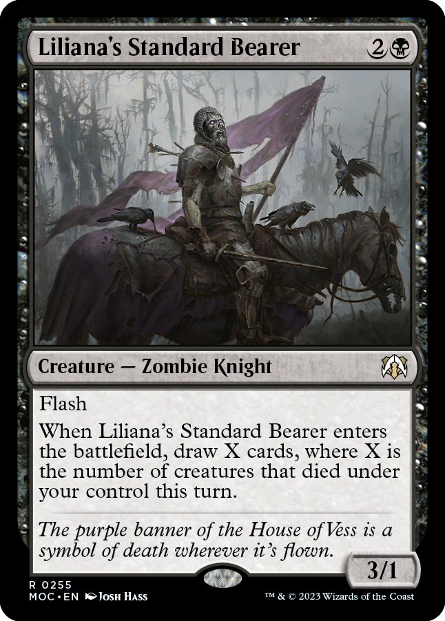 Liliana's Standard Bearer [March of the Machine Commander] | The Time Vault CA