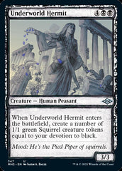 Underworld Hermit (Sketch) [Modern Horizons 2] | The Time Vault CA