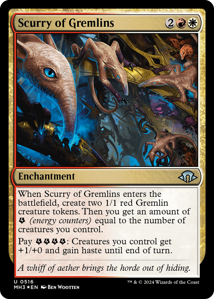 Scurry of Gremlins (Ripple Foil) [Modern Horizons 3] | The Time Vault CA