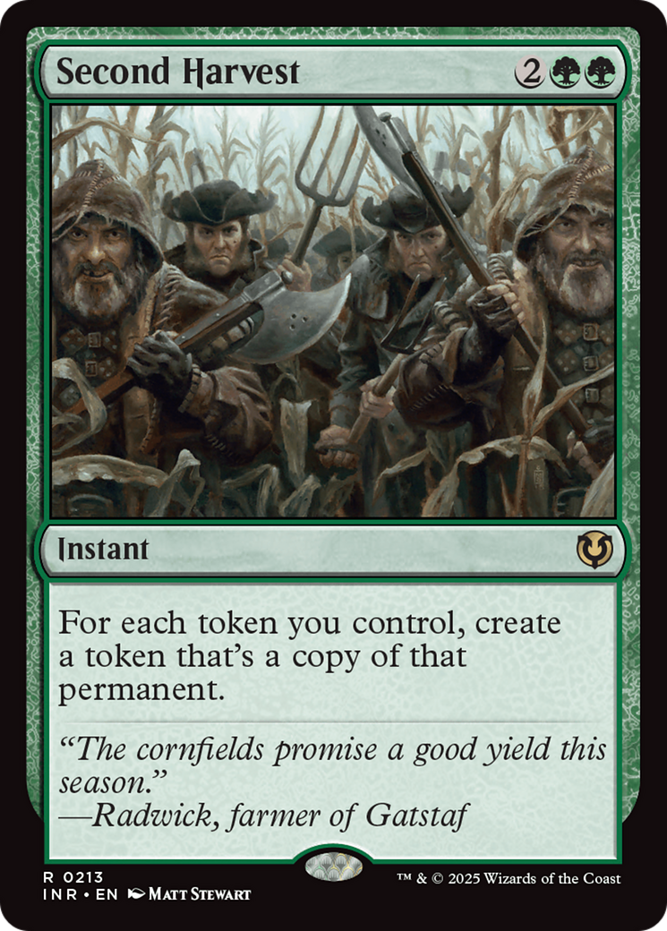 Second Harvest [Innistrad Remastered] | The Time Vault CA