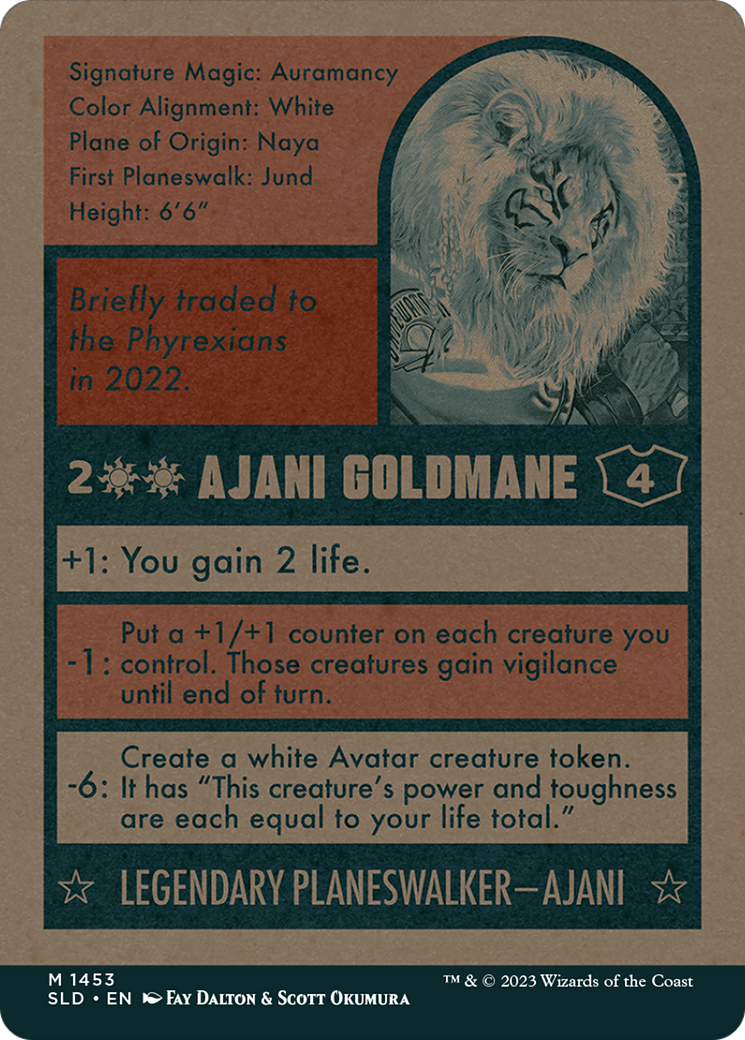 Ajani Goldmane [Secret Lair Drop Series] | The Time Vault CA