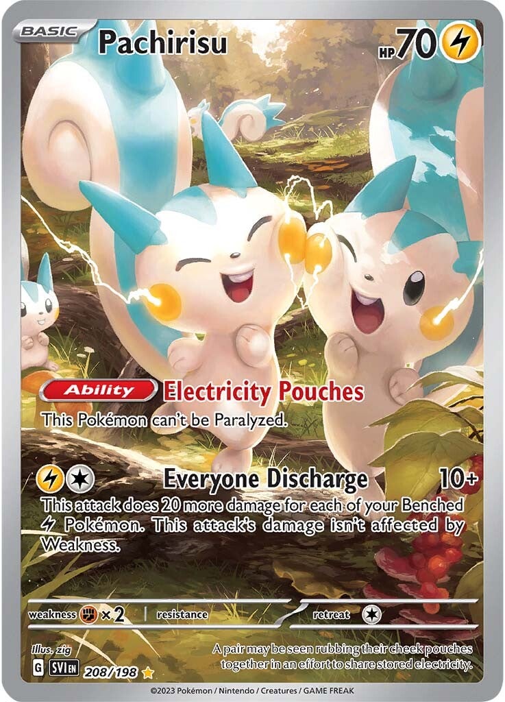 Pachirisu (208/198) [Scarlet & Violet: Base Set] | The Time Vault CA