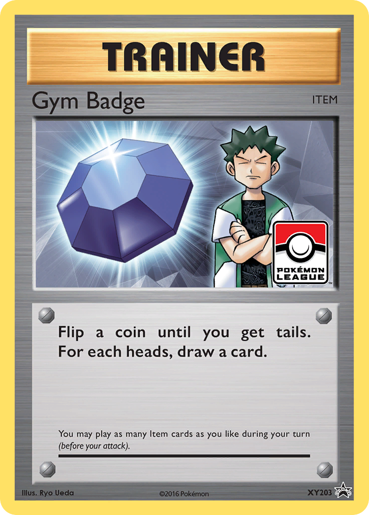 Gym Badge (XY203) [XY: Black Star Promos] | The Time Vault CA