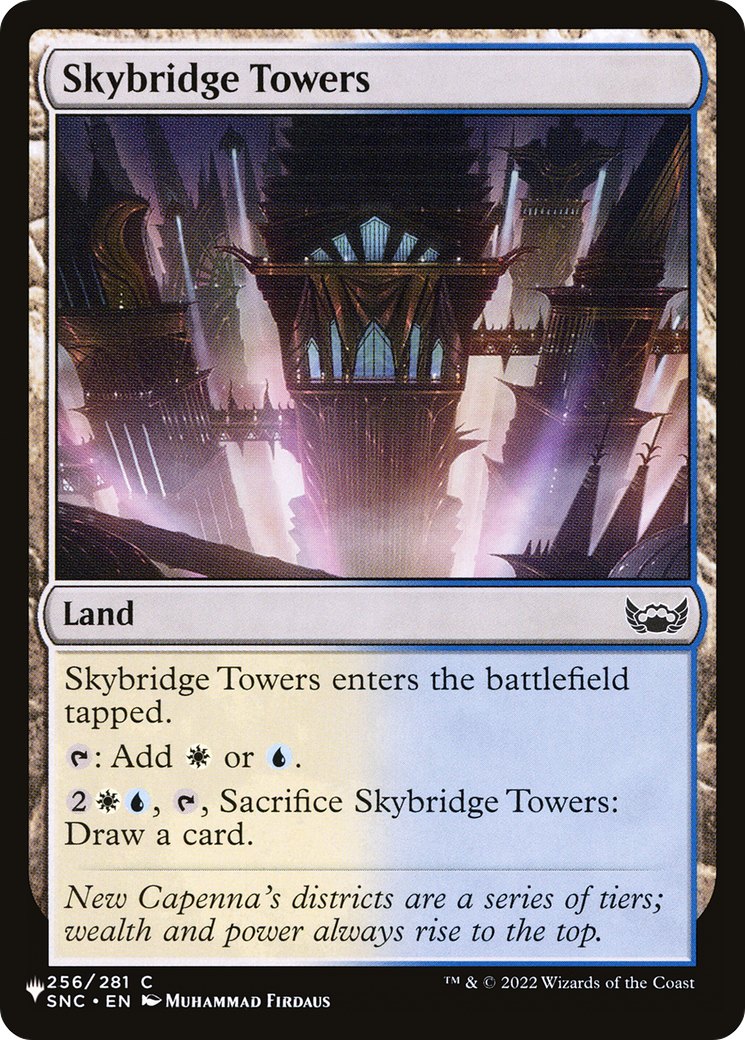Skybridge Towers [The List] | The Time Vault CA