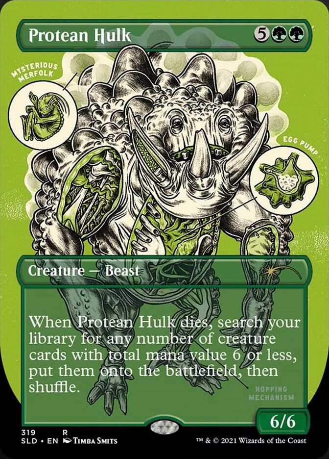 Protean Hulk (Borderless) [Secret Lair Drop Series] | The Time Vault CA