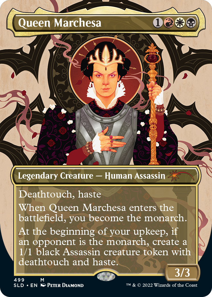 Queen Marchesa (Borderless) [Secret Lair Drop Series] | The Time Vault CA