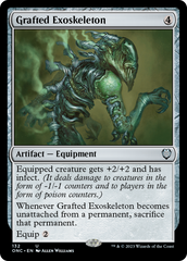 Grafted Exoskeleton [Phyrexia: All Will Be One Commander] | The Time Vault CA