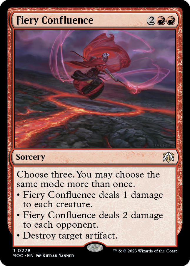 Fiery Confluence [March of the Machine Commander] | The Time Vault CA