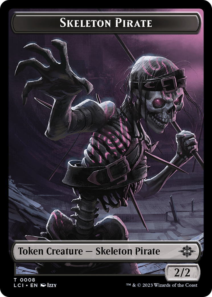 Skeleton Pirate Token [The Lost Caverns of Ixalan Tokens] | The Time Vault CA