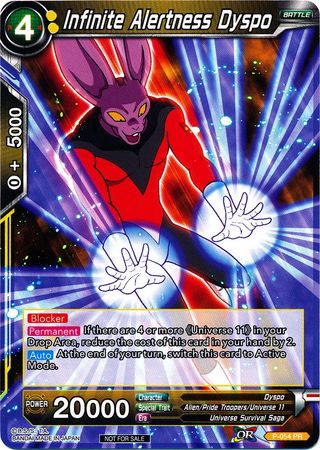 Infinite Alertness Dyspo (P-054) [Promotion Cards] | The Time Vault CA