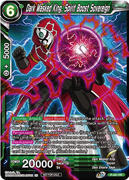 Dark Masked King, Spirit Boost Sovereign (P-321) [Tournament Promotion Cards] | The Time Vault CA