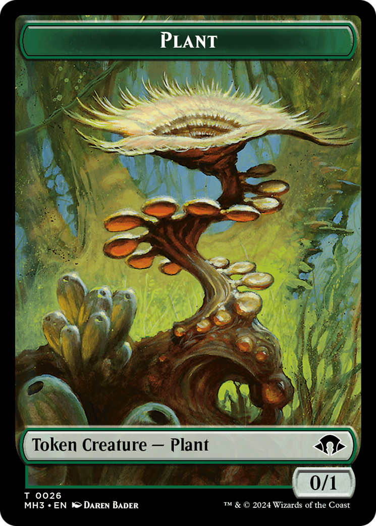 Plant // Energy Reserve Double-Sided Token [Modern Horizons 3 Tokens] | The Time Vault CA
