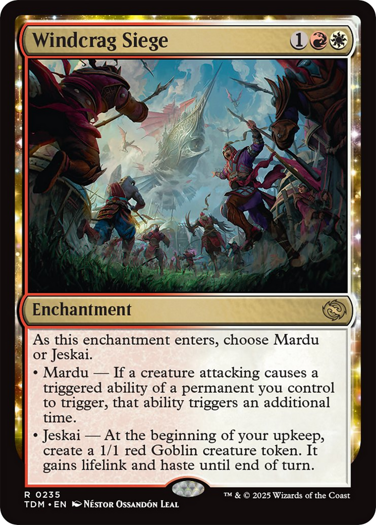 Windcrag Siege [Tarkir: Dragonstorm] | The Time Vault CA