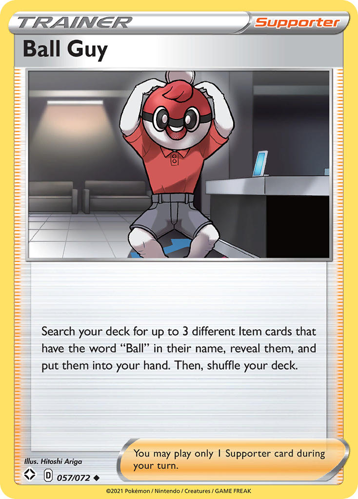 Ball Guy (057/072) [Sword & Shield: Shining Fates] | The Time Vault CA