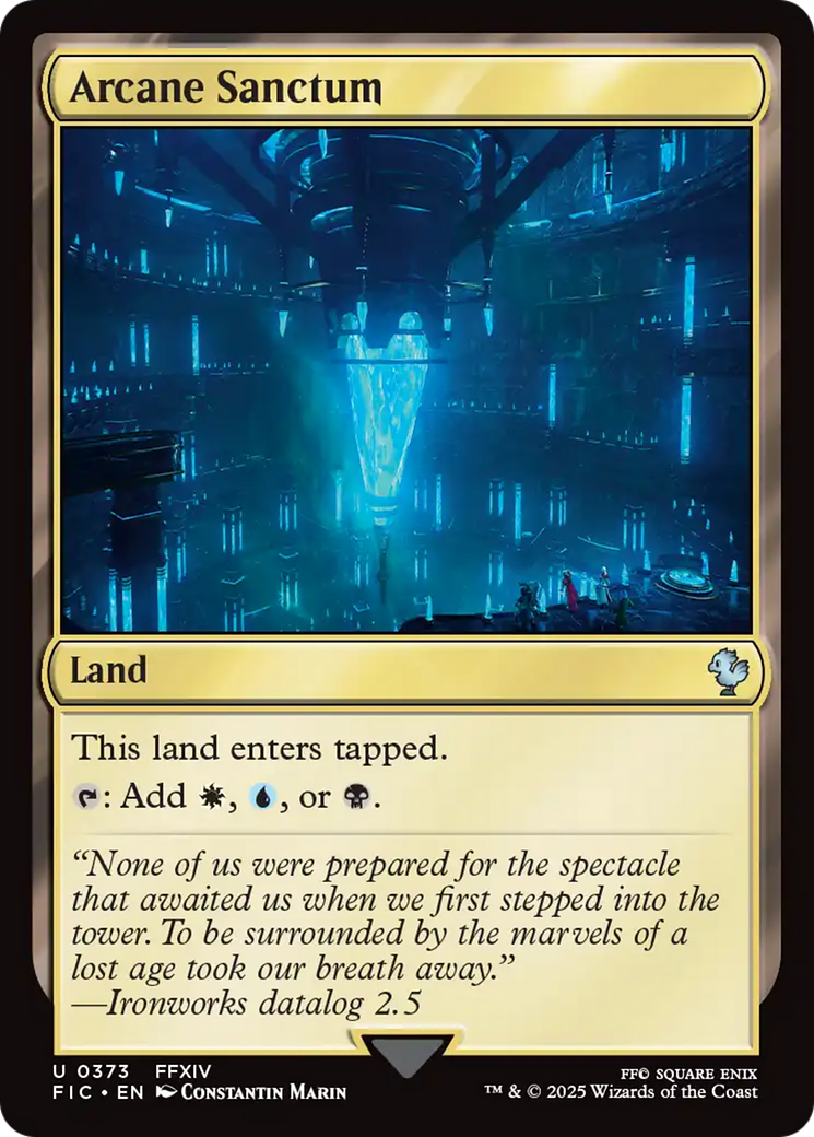 Arcane Sanctum [FINAL FANTASY Commander] | The Time Vault CA