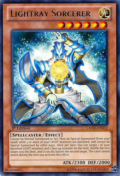 Lightray Sorcerer [GAOV-EN032] Rare | The Time Vault CA