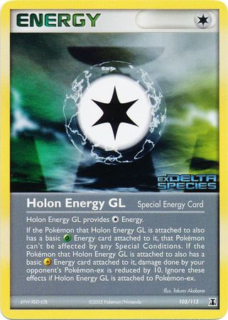 Holon Energy GL (105/113) (Stamped) [EX: Delta Species] | The Time Vault CA