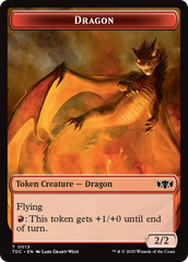 Dragon Egg // Dragon (0013) Double-Sided Token [Tarkir: Dragonstorm Commander Tokens] | The Time Vault CA