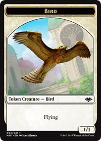 Bird (003) // Construct (017) Double-Sided Token [Modern Horizons Tokens] | The Time Vault CA