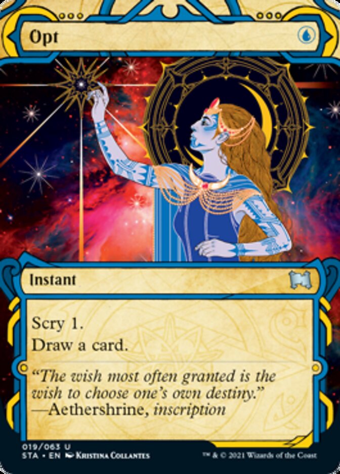 Opt (Foil Etched) [Strixhaven: Mystical Archive] | The Time Vault CA