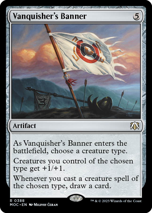 Vanquisher's Banner [March of the Machine Commander] | The Time Vault CA