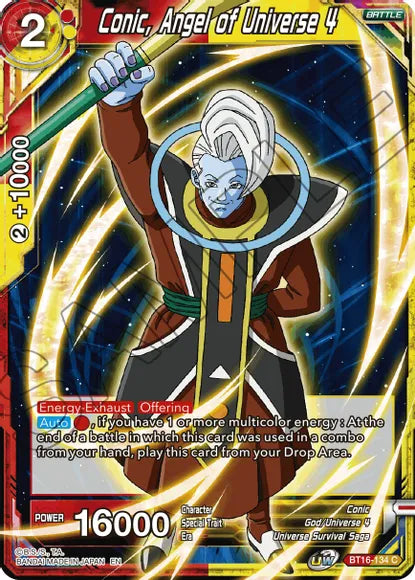 Conic, Angel of Universe 4 (BT16-134) [Realm of the Gods] | The Time Vault CA