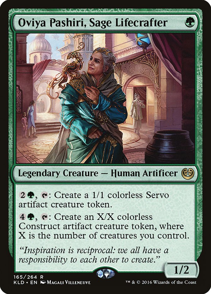 Oviya Pashiri, Sage Lifecrafter [Kaladesh] | The Time Vault CA