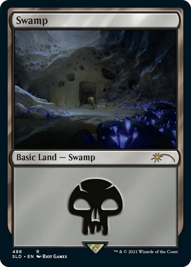 Swamp (486) [Secret Lair Drop Series] | The Time Vault CA